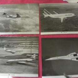 4 vintage photo air france. 2