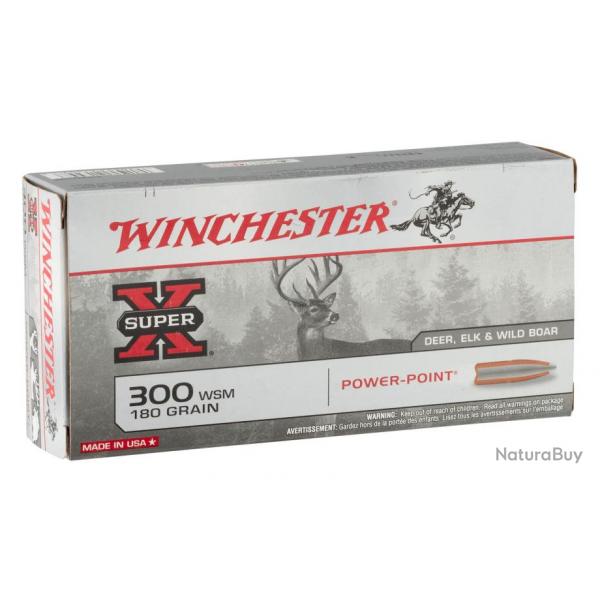 Cartouches Winchester Cal. 300 WSM