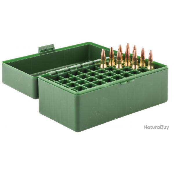 Bote de rangement 50 munitions cal. 243-308