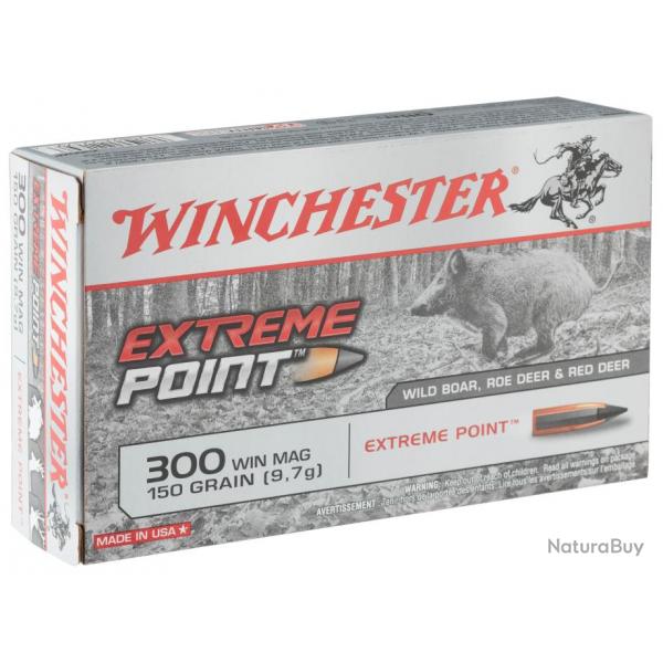 Cartouches Winchester cal . 300 Win Mag - grande chasse