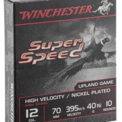 Cartouches Winchester Super Speed G2 nickel - Cal. 12/70