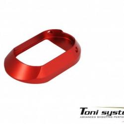 Magwell standard en aluminium pour 2011 - Rouge - TONI SYSTEM