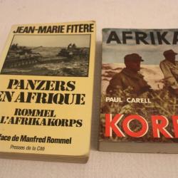 Lot 2 livres Africakorps