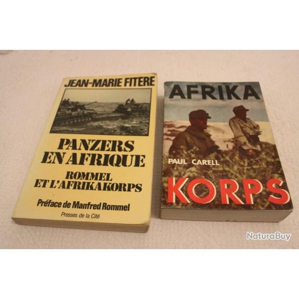 Lot 2 livres Africakorps