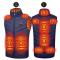 petites annonces chasse pêche : Gilet De Chasse Chauffant AVEC SA BATTERIE Bleu Pour Homme 11 Zones Chauffantes Sans Manches USB
