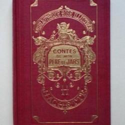 CONTES de mon PÈRE le JARS-Léonce BOURLIAGUET. 1944 COLLECTION BIBLIOTHEQUE ROSE ILLUSTREE