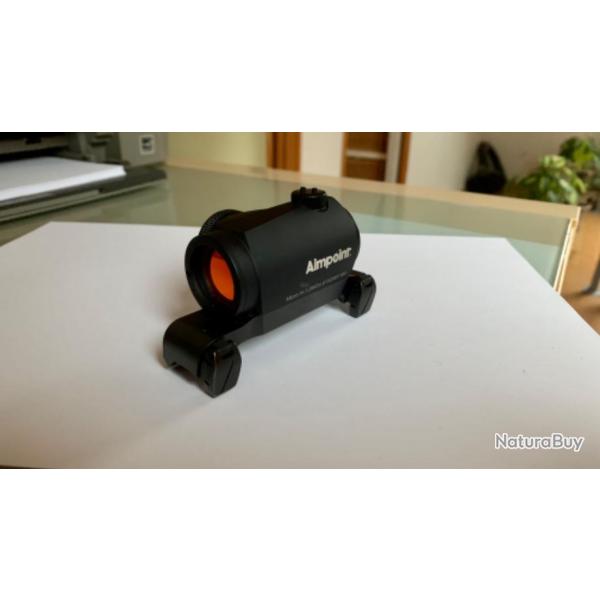 Point rouge Aimpoint Micro H-1 2MOA Montage Blaser