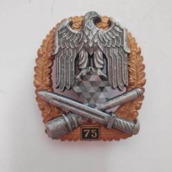 Insigne d'assaut général 75 jours d'engagements Wehrmacht REPRODUCTION