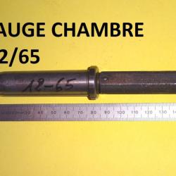 jauge de chambre fusil calibre 12 / 65 Manufacture d'Arme de Chatellerault MAC - VENDU PAR JEPERCUTE