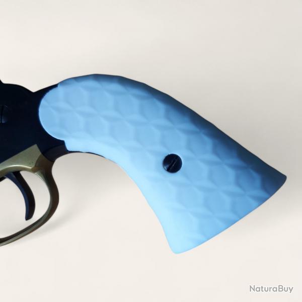 Plaquettes Remington 1858 Pietta texture noeud papillon blanc