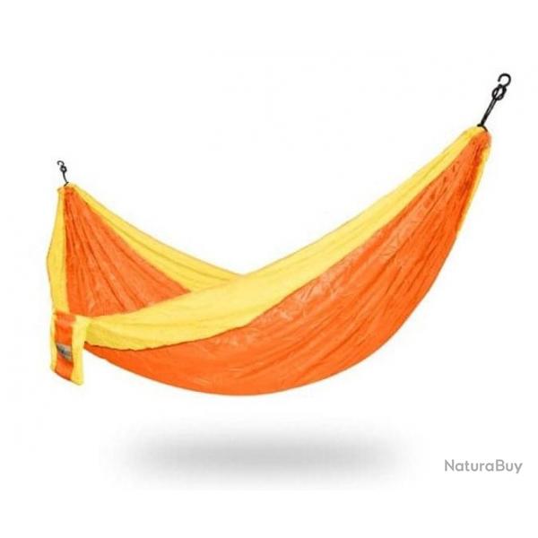 Hamac Toile De Parachute Poids Mini Ne Prend Pas De Place Dans Vos Bagages simple orange