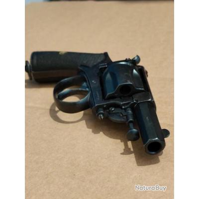 Revolver 8.92 snubnose (1908) mécanique comme neuve canon miroir (manufacture d'armes de St Etienne)