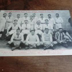 CP  SPORT  TOULOUSE OLYMPIQUE   CHANPIONNAT DE FRANCE  1912