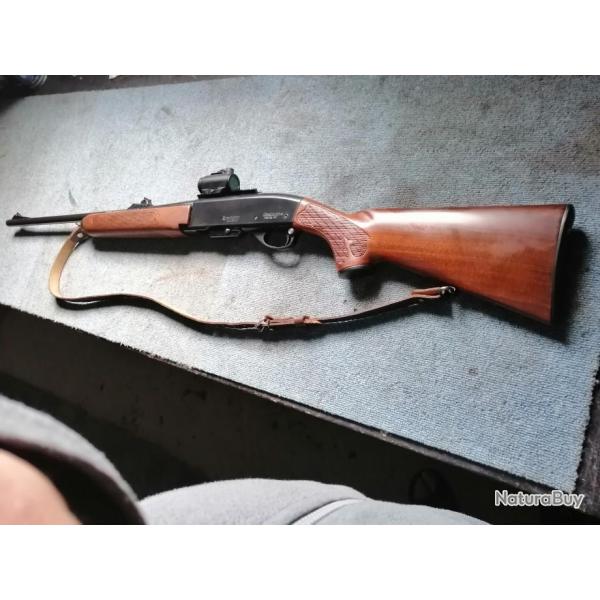 Carabine remington 742 woodmaster, canon 56cm,calibre 280 rem