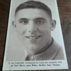 CP SPORT  E DE CALUWE   VAINQUEUR DU TOUR DES FLANDRES  1938