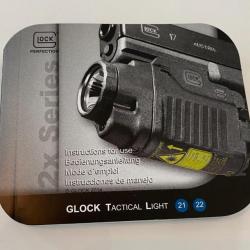 Lampe et laser Glock GTL22