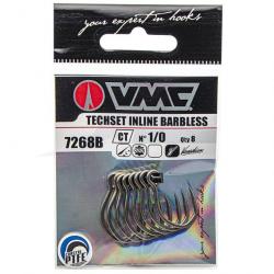 VMC 7268B Techset Inline Barbless 1/0