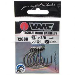 VMC 7268B Techset Inline Barbless 2/0