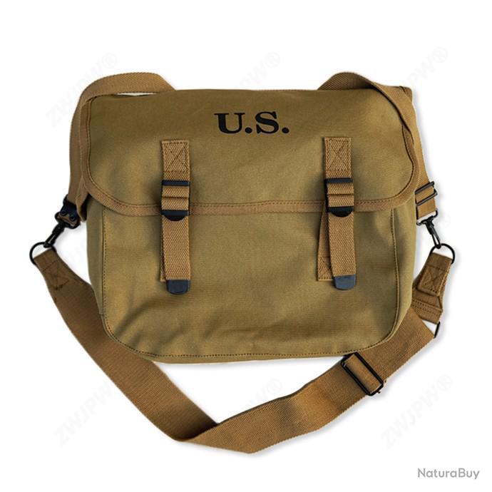 Sacoche Musette Field M 36 - sac à dos WW2 US ARMY Seconde Guerre Mondiale  Chasse - Musette (9756645)