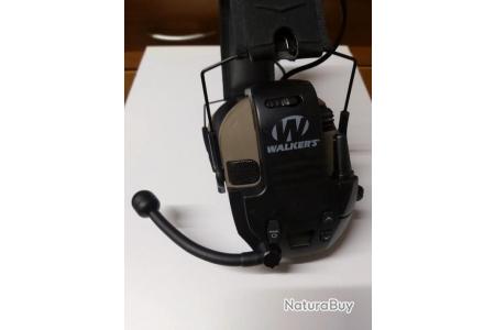 Talkie-walkie casque antibruit walkers razor sordin peltor seam