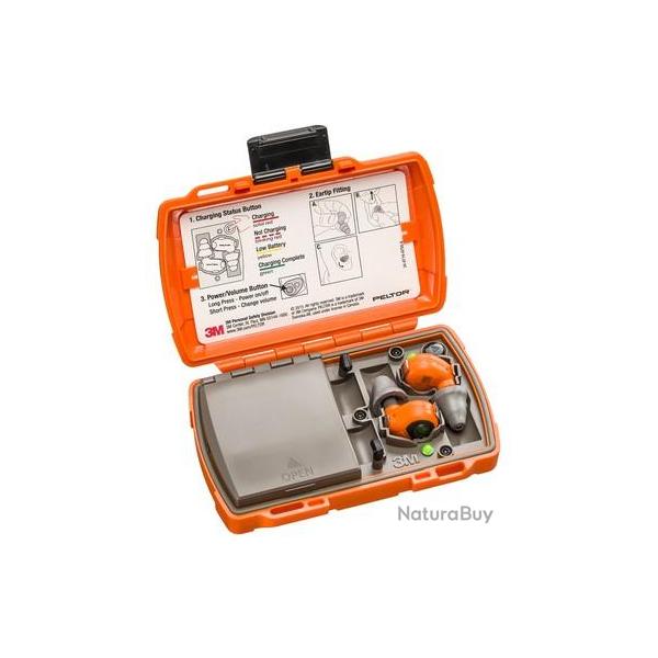 PACK BOUCHON D'OREILLE PELTOR LEP-200 ORANGE