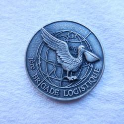 médaille de table militaire 1ère brigade logistique