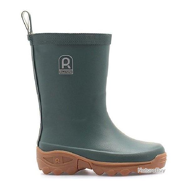 Bottes Clean Kids Vert Rouchette -24/25