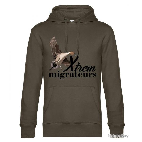 Sweat canard pilet kaki XTREM MIGRATEURS