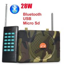 Appeau Electronique Bluetooth + Télécommande USB  Am/Fm MP3 Micro Sd Batterie Lithium Rechargeable