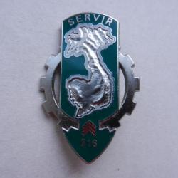 insigne militaire régimentaire 516ème régiment du train - Servir