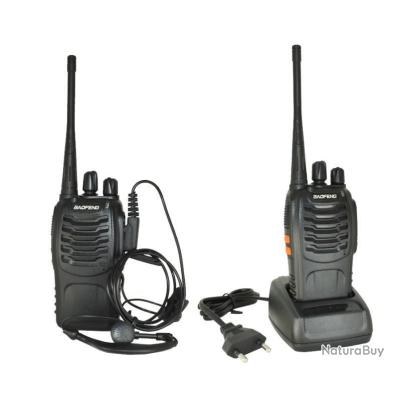 Talkie Walkie Rechargeable PR446 16 Canaux,CTCSS/DCS,F, Batterie De