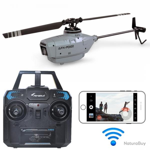 Hlicodrone Camra FPV WLAN Tlcommand AFX PD-100 6G 2.4 Ghz RTF