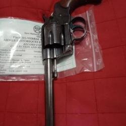 Magnifique Colt Army brevet 1896 en 38 lc