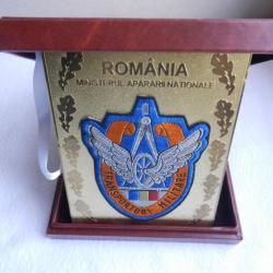 insigne plaque médaille de table Romania Ministerul Apararii Nationale - Transporturi Militare
