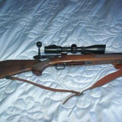 AV carabine de chasse TIKKA M 65 FINLANDE CAL 300 MAG AVEC JUMELLE DE CHASSE NIKKO STIRLING 1.5-6