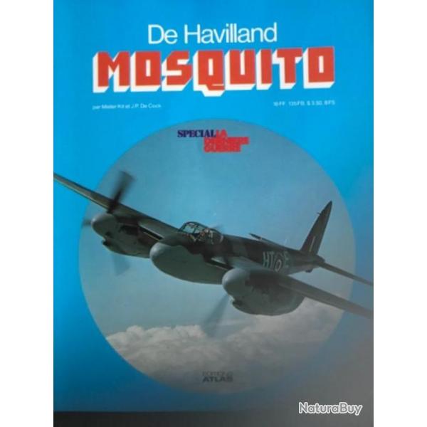 Revue d'aviation militaire sur l'avion de combat De Havilland MOSQUITO.