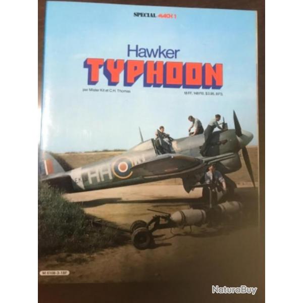 Revue d'aviation militaire sur le Hawker TYPHOON de la seconde guerre mondiale.