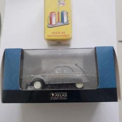 collection 1/43 Citroën 2CV Type AZ 1954 EDITIONS ATLAS la 2 cv de mon père - a été  conçue de 1949
