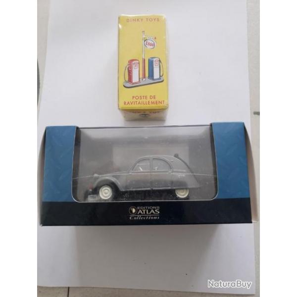 collection 1/43 Citron 2CV Type AZ 1954 EDITIONS ATLAS la 2 cv de mon pre - a t  conue de 1949