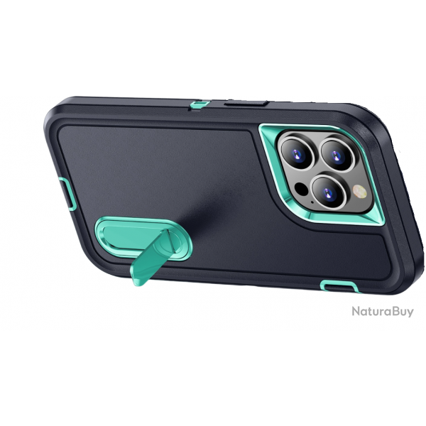 Coque Anti Choc pour iPhone 11 a 15 Style Griffin/Otterbox, Couleur: Au Choix, Smartphone: iPhone X