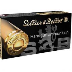 Boites de 50 munitions Sellier Bellot fiocchi geco Cal. 9x19 124 grains