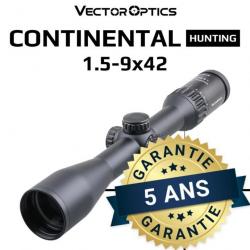 ENCHERES!! LUNETTE DE TIR VECTOR OPTICS CONTINENTAL 1.5-9X42 SFP
