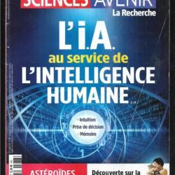 sciences et avenir 886 l'i.a. au service de l'intelligence humaine , toxoplasmose, astéroides,