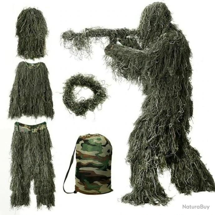 Tenue De Camouflage Cybergun – Végétation Camouflage Vegetato – Taille L – Airsoft/Paintball