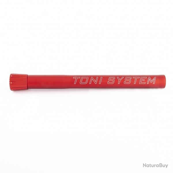 Tube prolongateur +4 tours pour Benelli M1-M2-M2 SP-Breda B12I ga.12 - Rouge - TONI SYSTEM