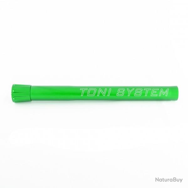 Tube prolongateur +4 tours pour Benelli M1-M2-M2 SP-Breda B12I ga.12 - Vert - TONI SYSTEM