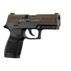 Pistolet à blanc Sig Sauer P320 Noir - 9 mm PAK Midnight Bronze