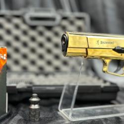 Pack pistolet + munitions "Browning GPDA" calibre 9MM PAK - GOLD