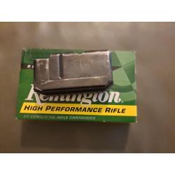 Chargeur remington 7600 pompe calibre 35 whelen, 30-06, 280 rem avec boîte de cartouches 35 Whelen