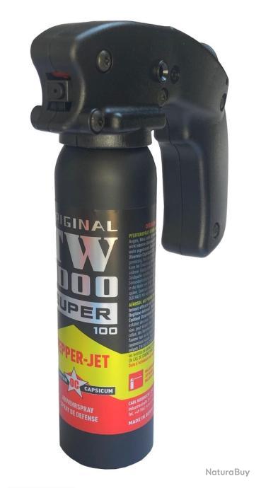 BOMBE SPRAY POIVRE TW1000 SUPER 100ML - Wicked Store